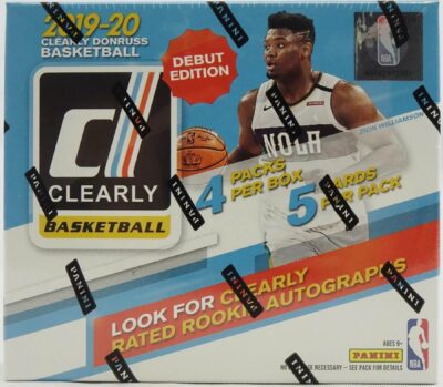 2019-20 Panini Clearly Donruss Basketball Hobby Box