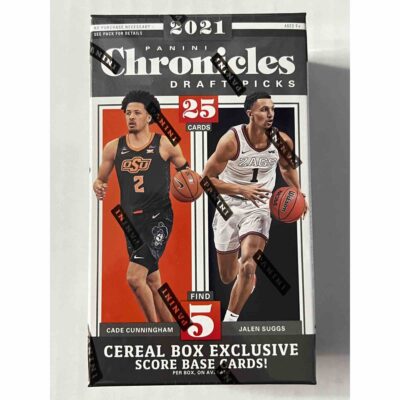 2021 Chronicles Basketball Draft Picks Cereal Box