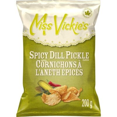 Miss Vickies Spicy Dill Pickle 200g