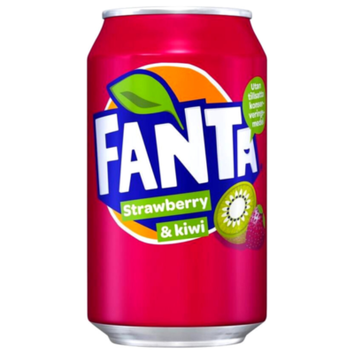 Fanta Strawberry & Kiwi (Sweden)