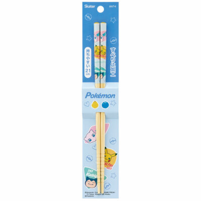 Pokemon Center Original Bamboo Chopsticks (Colorful Art)