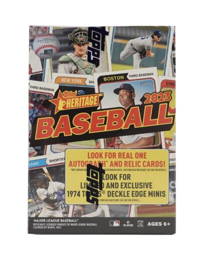 2023 Topps Heritage Blaster Box