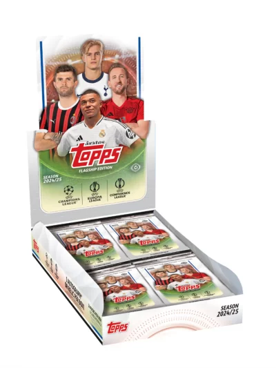 2024-25 Topps UEFA Club Competitions Soccer Hobby Box