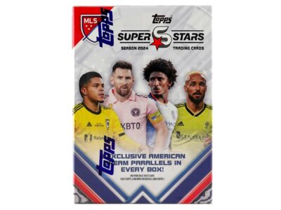 2024 Topps Superstars MLS Major League Soccer 9-Pack Blaster Box