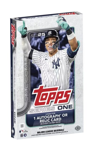 2025 Topps Series 1 Baseball Hobby Box