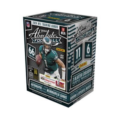 2024 Panini Absolute Football 6-Pack Hobby Blaster Box (Purple Parallels)