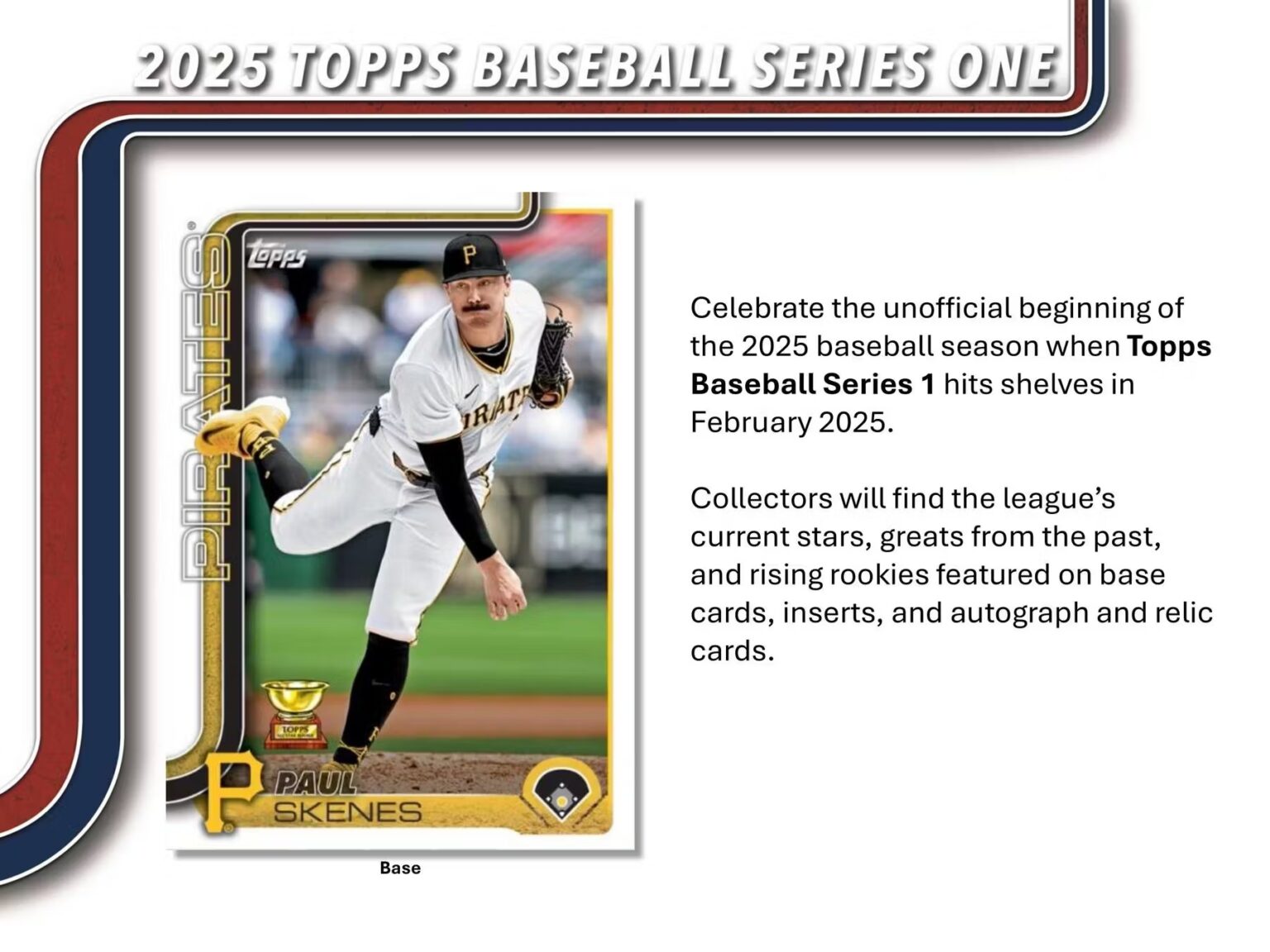 2025 Topps Series 1 Baseball Retail 20Pack Box (Presell) Cognizant