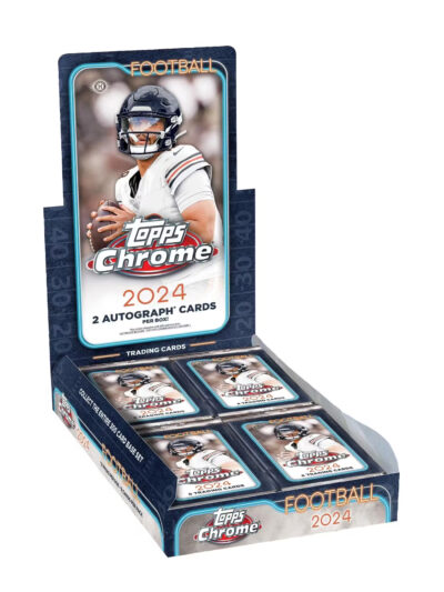 2024 Topps Chrome Football Hobby Box