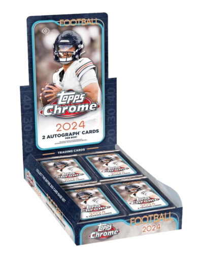 2024 Topps Chrome Football Hobby Box