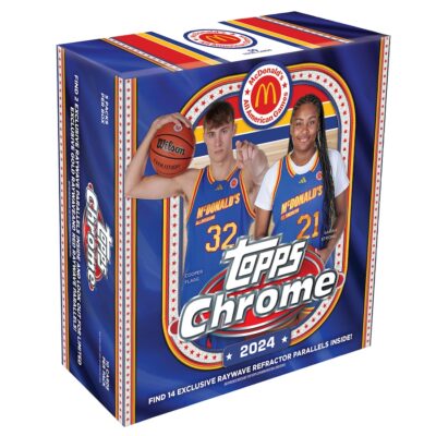 2024 Topps McDonald's All American Chrome Factory Sealed Mega Box