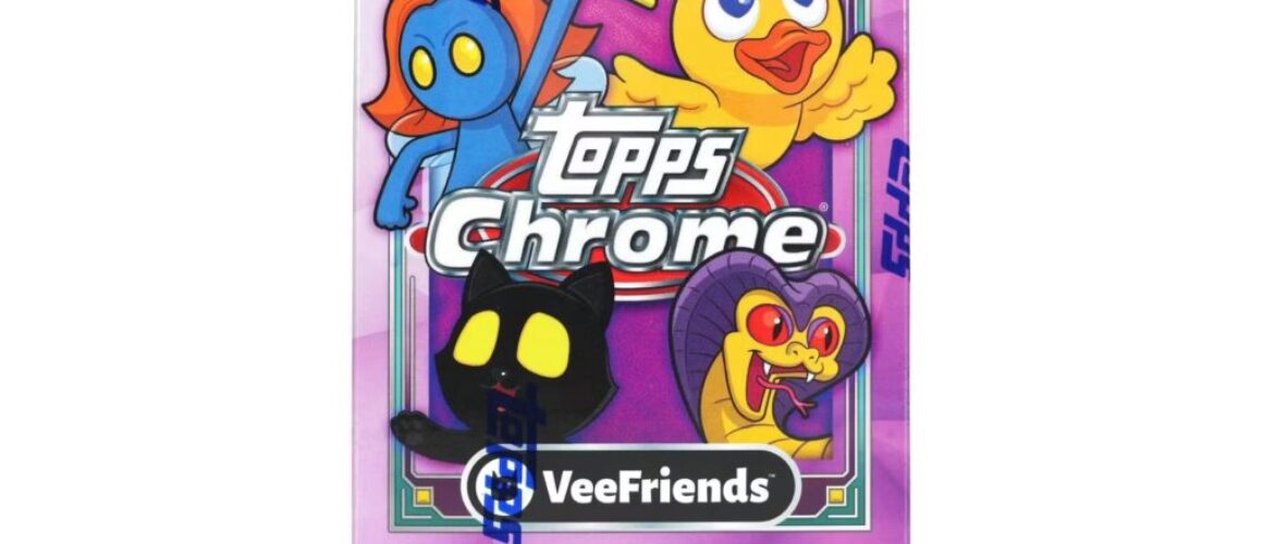 2025 Topps VeeFriends Chrome Blaster 8-Pack Box