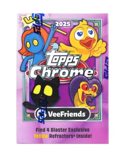 2025 Topps VeeFriends Chrome Blaster 8-Pack Box