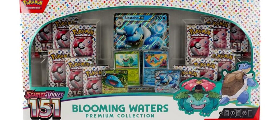 Pokemon Blooming Waters Premium Collection Box