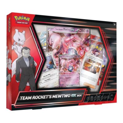 Pokemon Team Rocket's Mewtwo ex Box