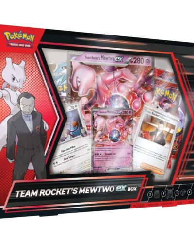 Pokemon Team Rocket's Mewtwo ex Box