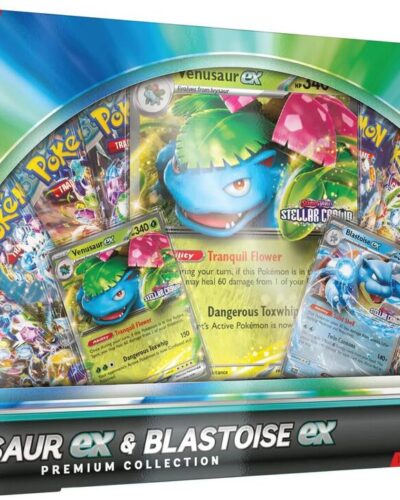 Pokemon Venusaur ex & Blastoise ex Premium Collection