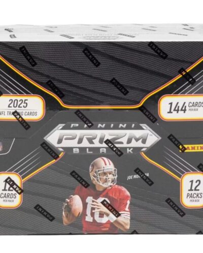2025 Panini Prizm Black Football Hobby Box