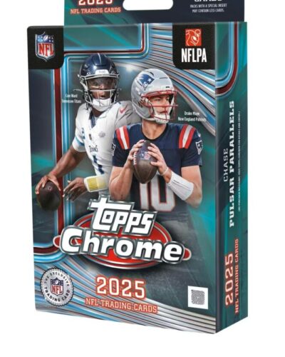 2025 Topps Chrome Football Hanger Box