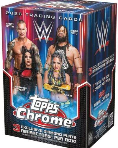 2026 Topps Chrome WWE Wrestling Blaster Box
