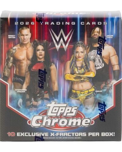 2026 Topps Chrome WWE Wrestling Mega Box