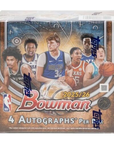 2025/26 Bowman Basketball Hobby Jumbo Box