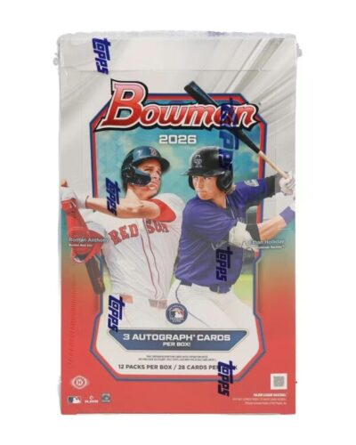 2026 Bowman Baseball Hobby Jumbo Box