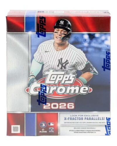 2026 Topps Chrome Baseball Mega Box